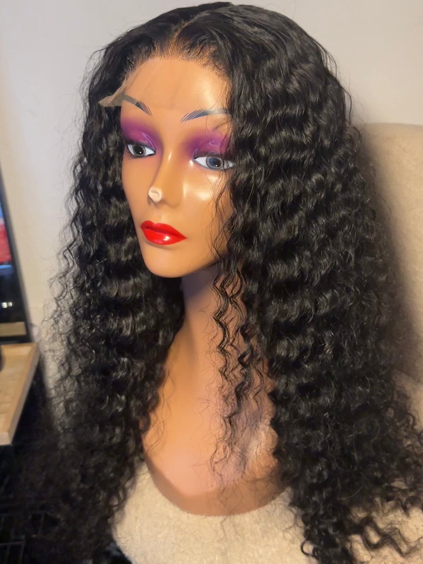 WIG CLOSURE 5*5 HD deep wave