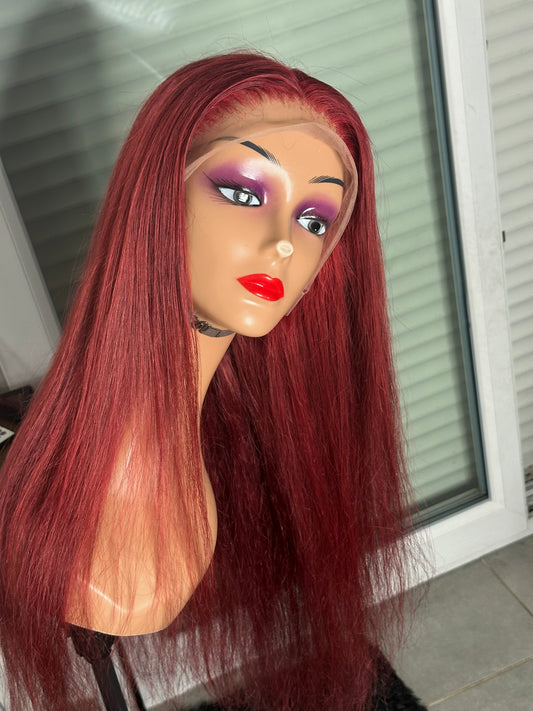 Wig bordeaux